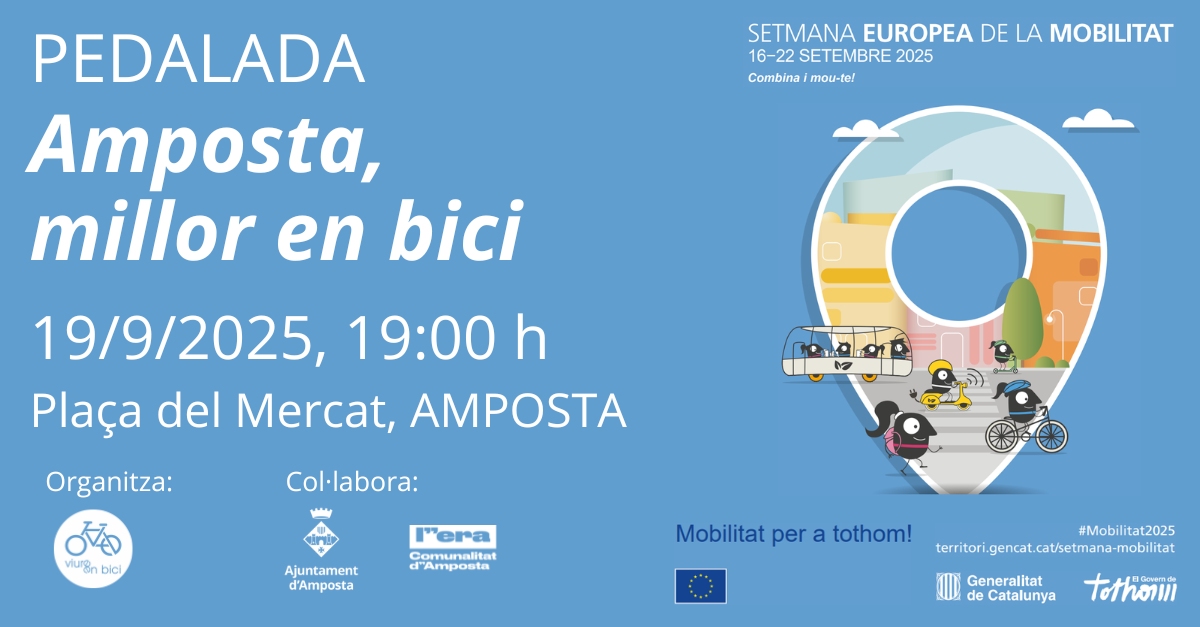 Pedalada �Amposta, millor en bici�